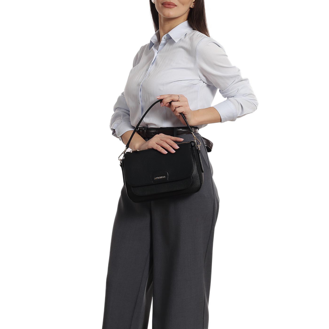 Кожаная сумка Aurelli Soft