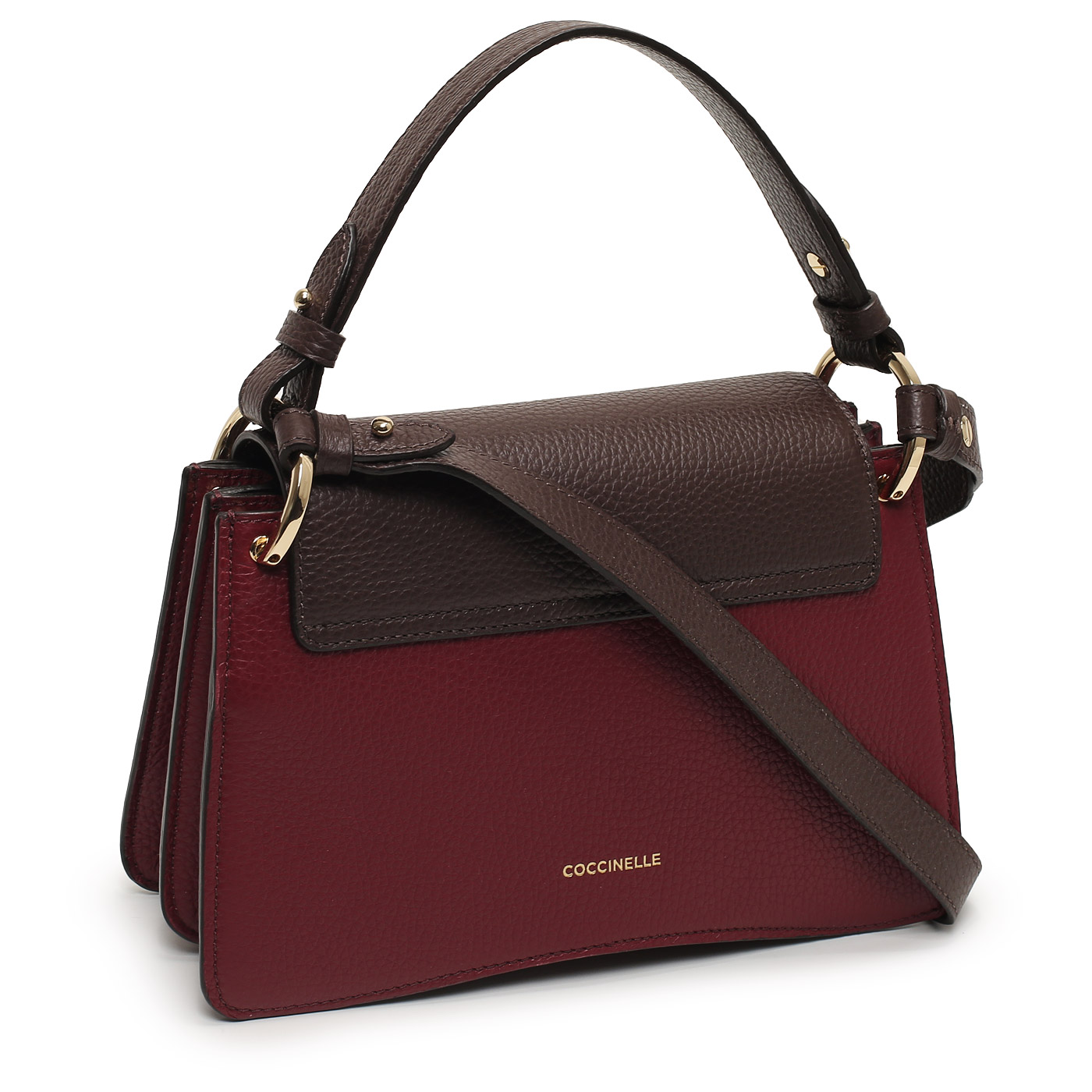 Кожаная сумка Coccinelle Coccinelle C-me Tricolor