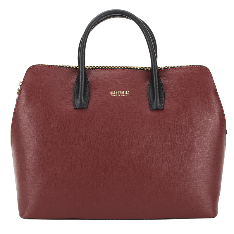Gilda Tonelli Женская кожаная деловая сумка