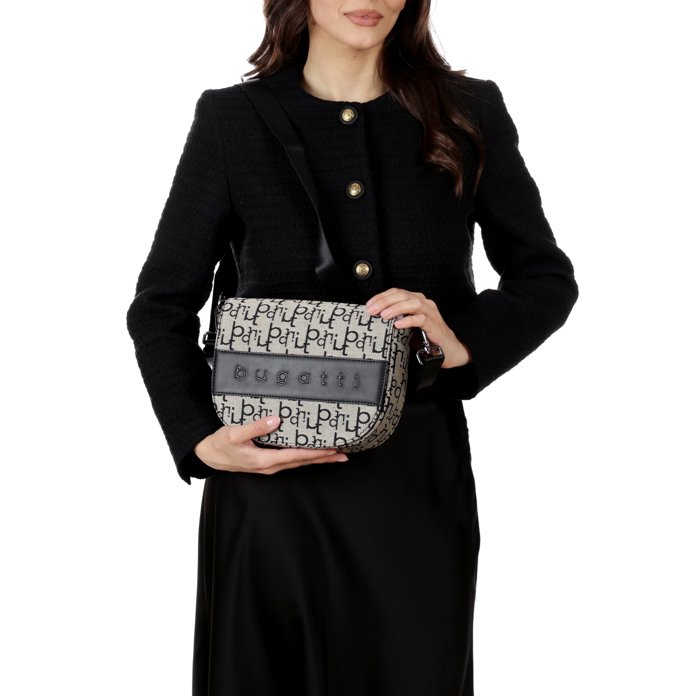 Текстильная сумка через плечо Bugatti Elea