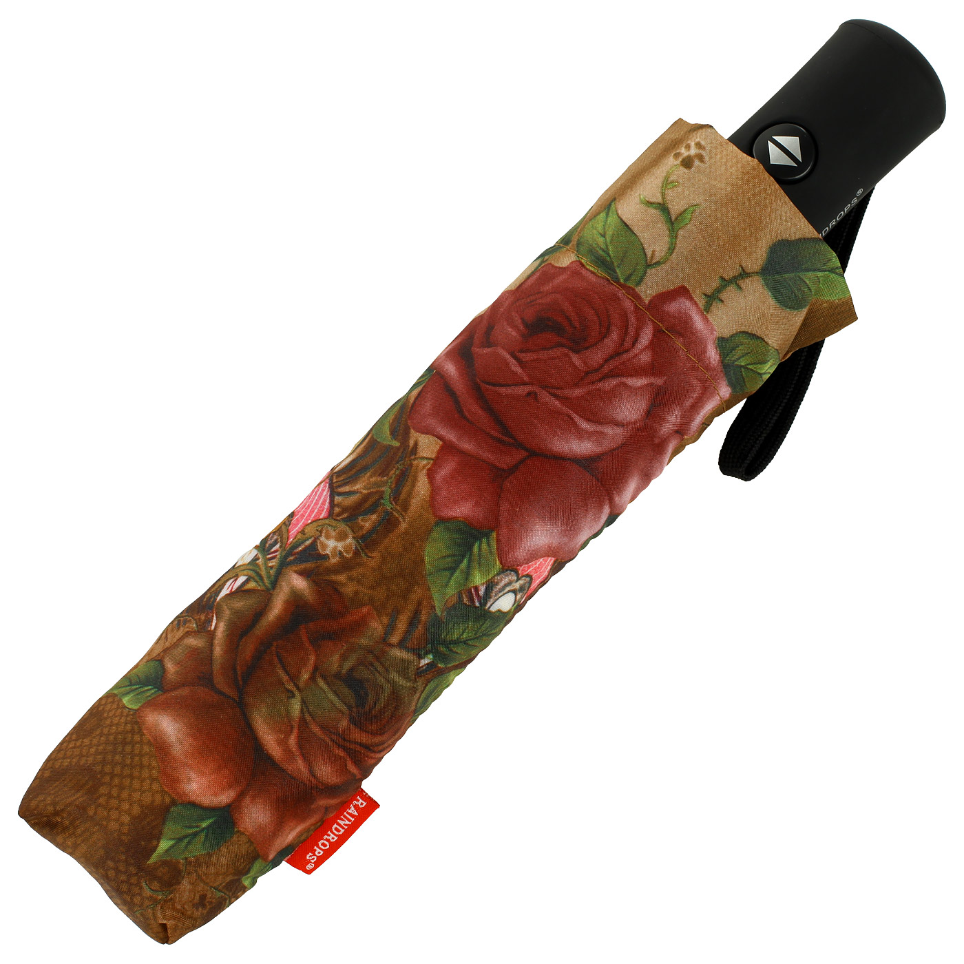 Складной зонт с розами Raindrops 