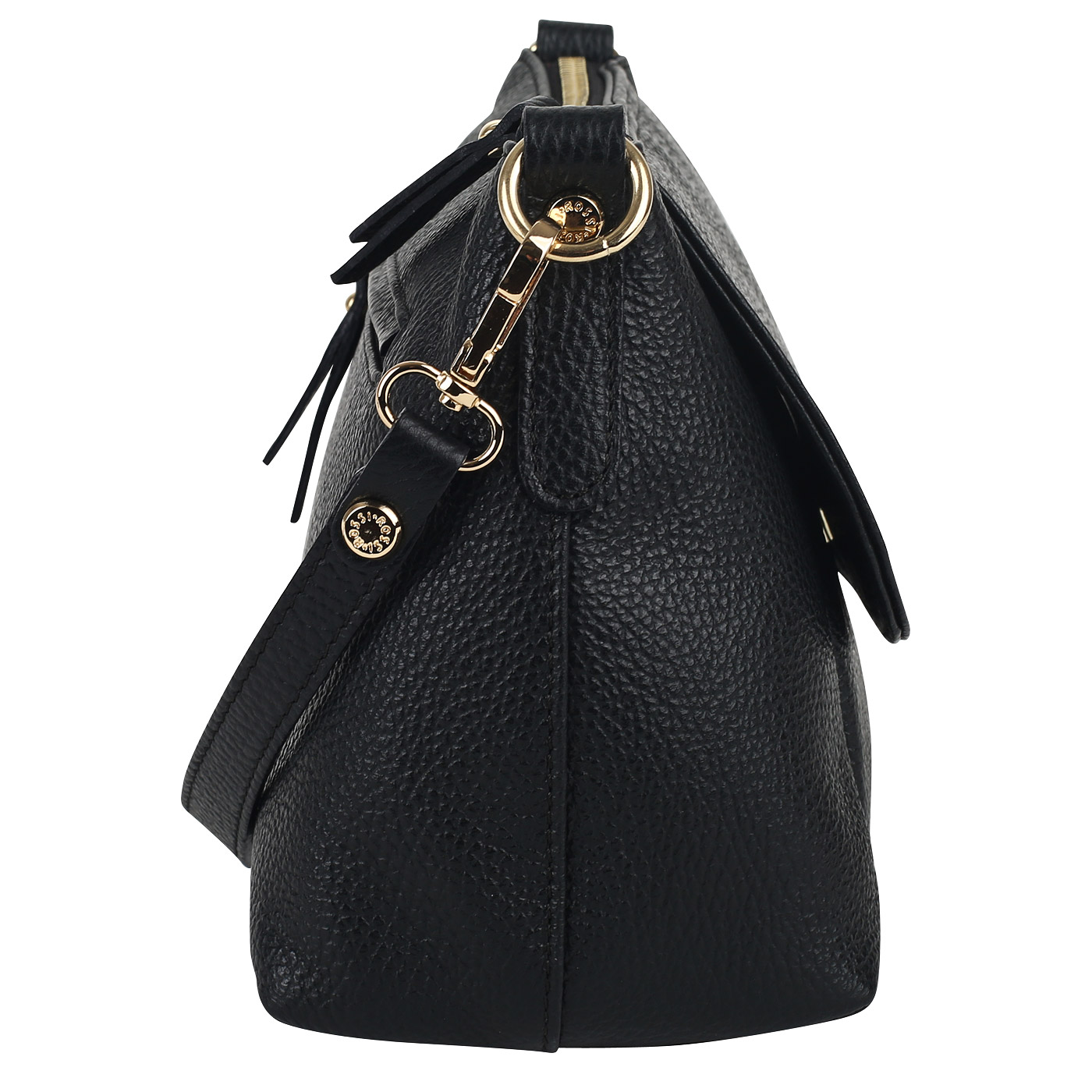 Кожаная сумка через плечо Bruno Rossi Dollaro