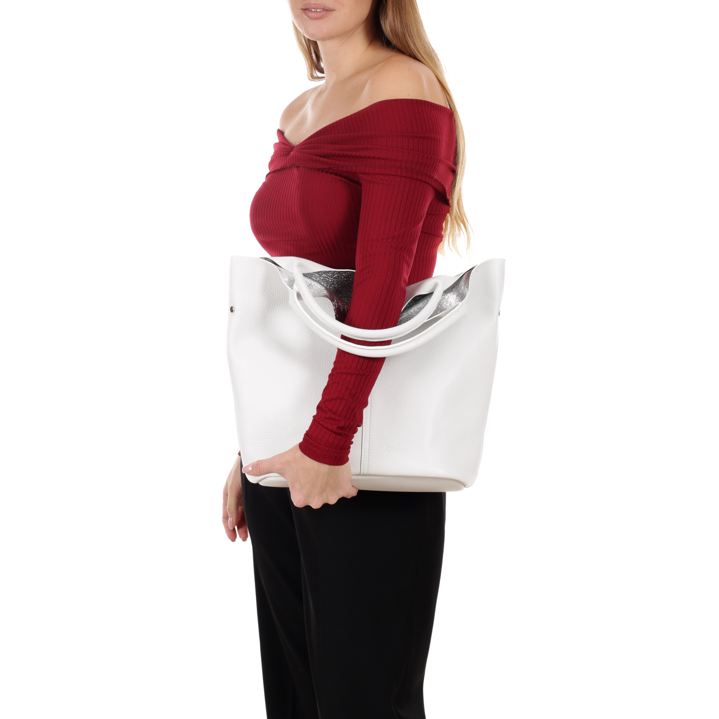 Кожаная сумка Chatte Marseille