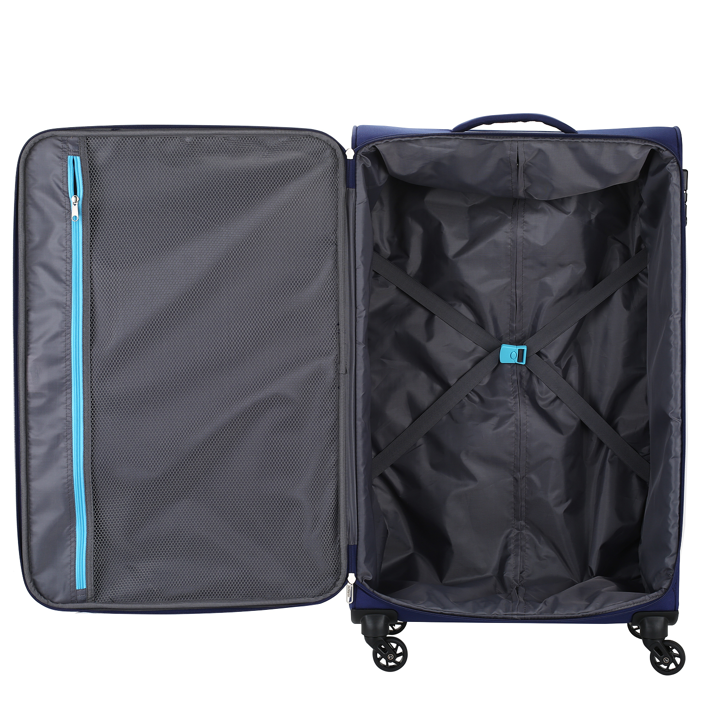 Чемодан очень большой XL тканевый с кодовым замком American Tourister Heat Wave