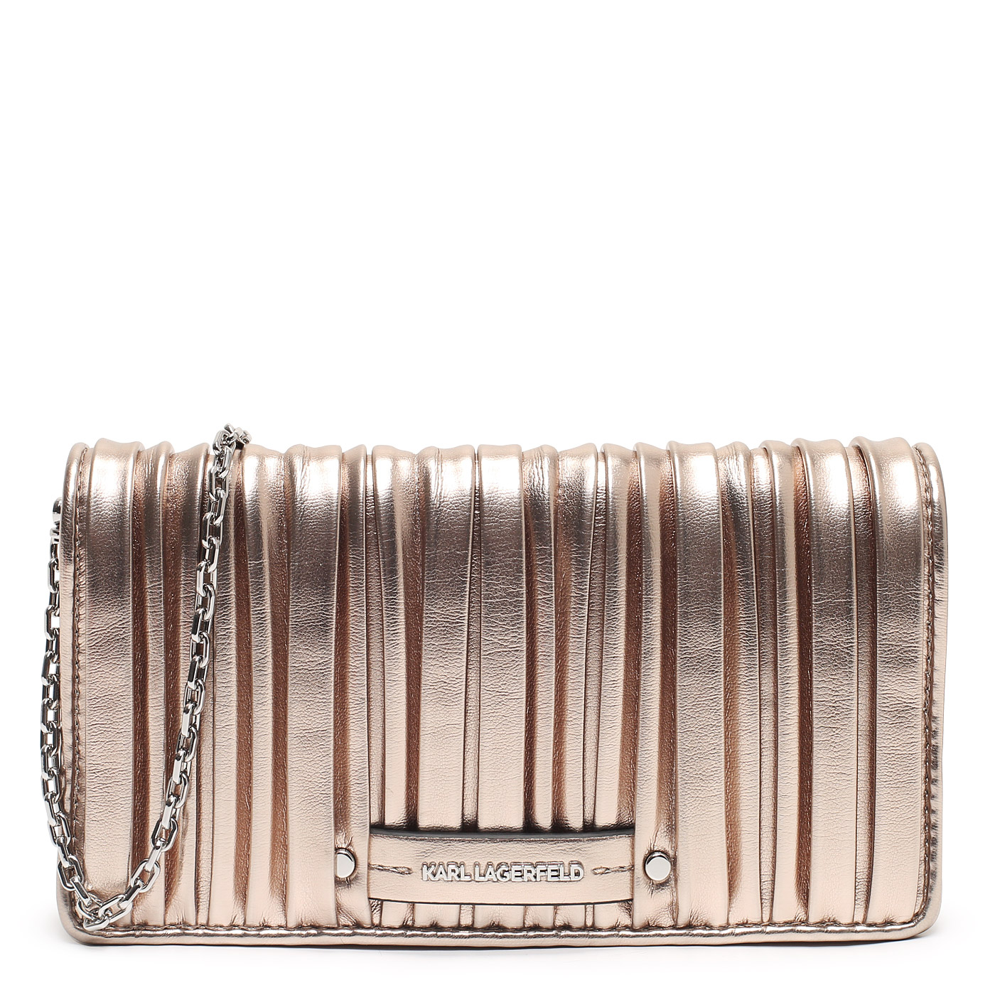Karl Lagerfeld Клатч с плечевой цепочкой