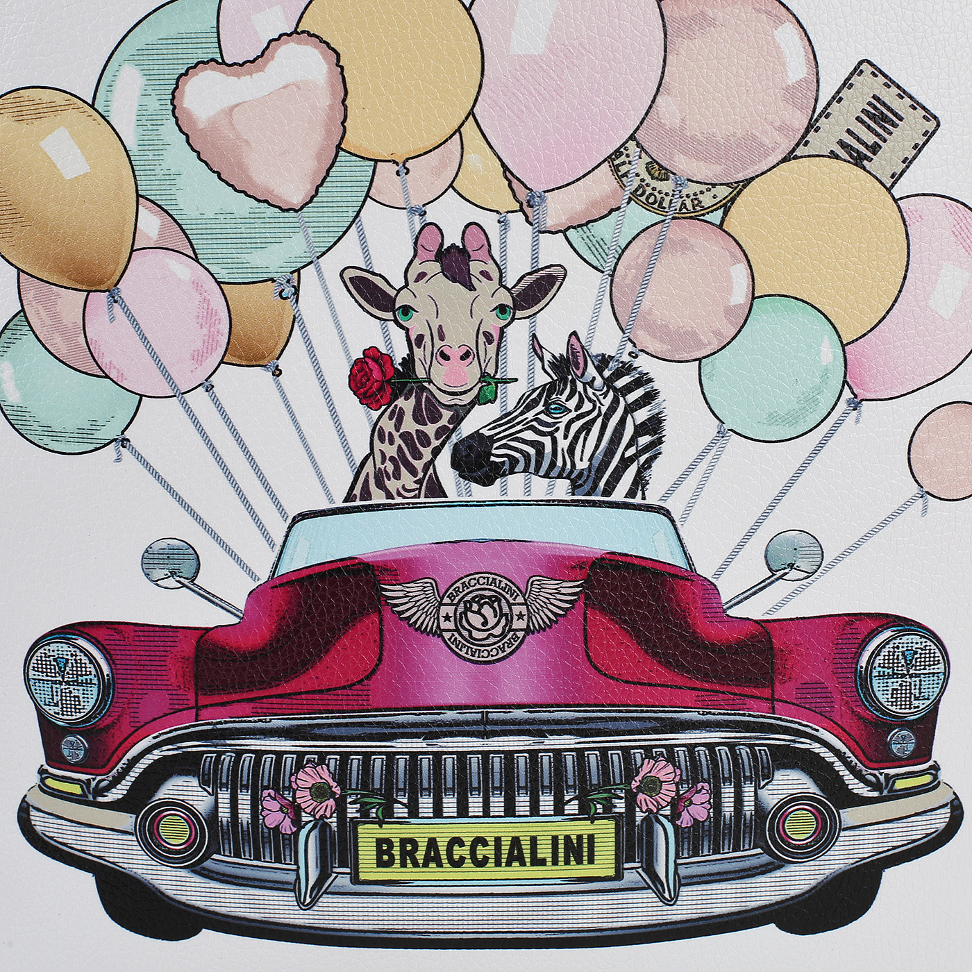 Рюкзак с принтом Braccialini Britney