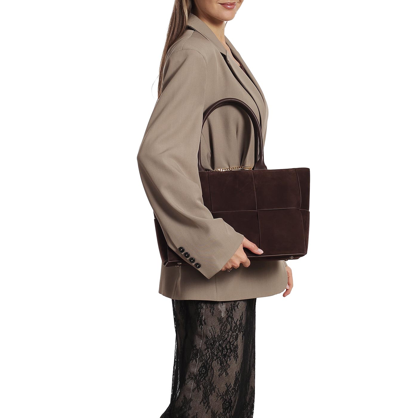 Кожаная сумка Curanni 