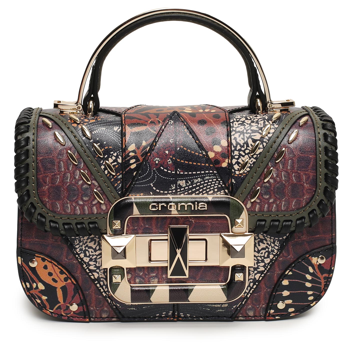 Cromia Кожаная сумка