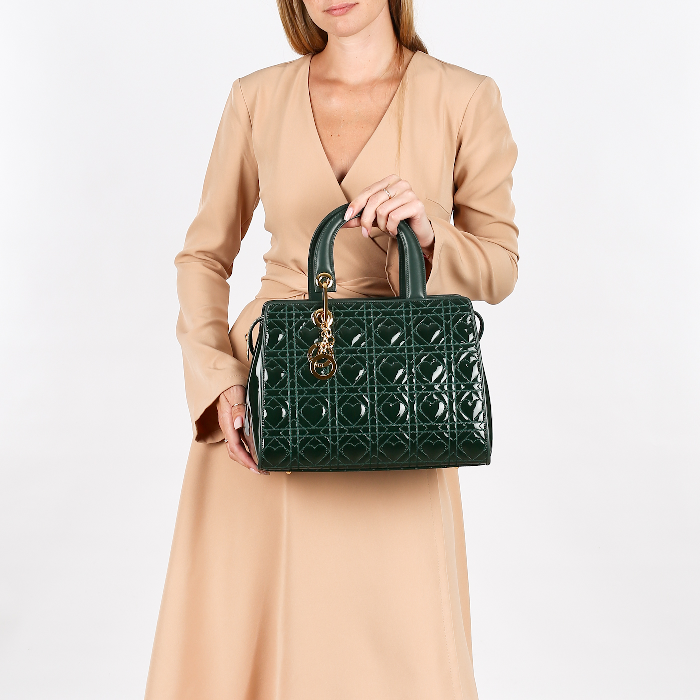 Кожаная сумка Valentino Orlandi Renne Shine