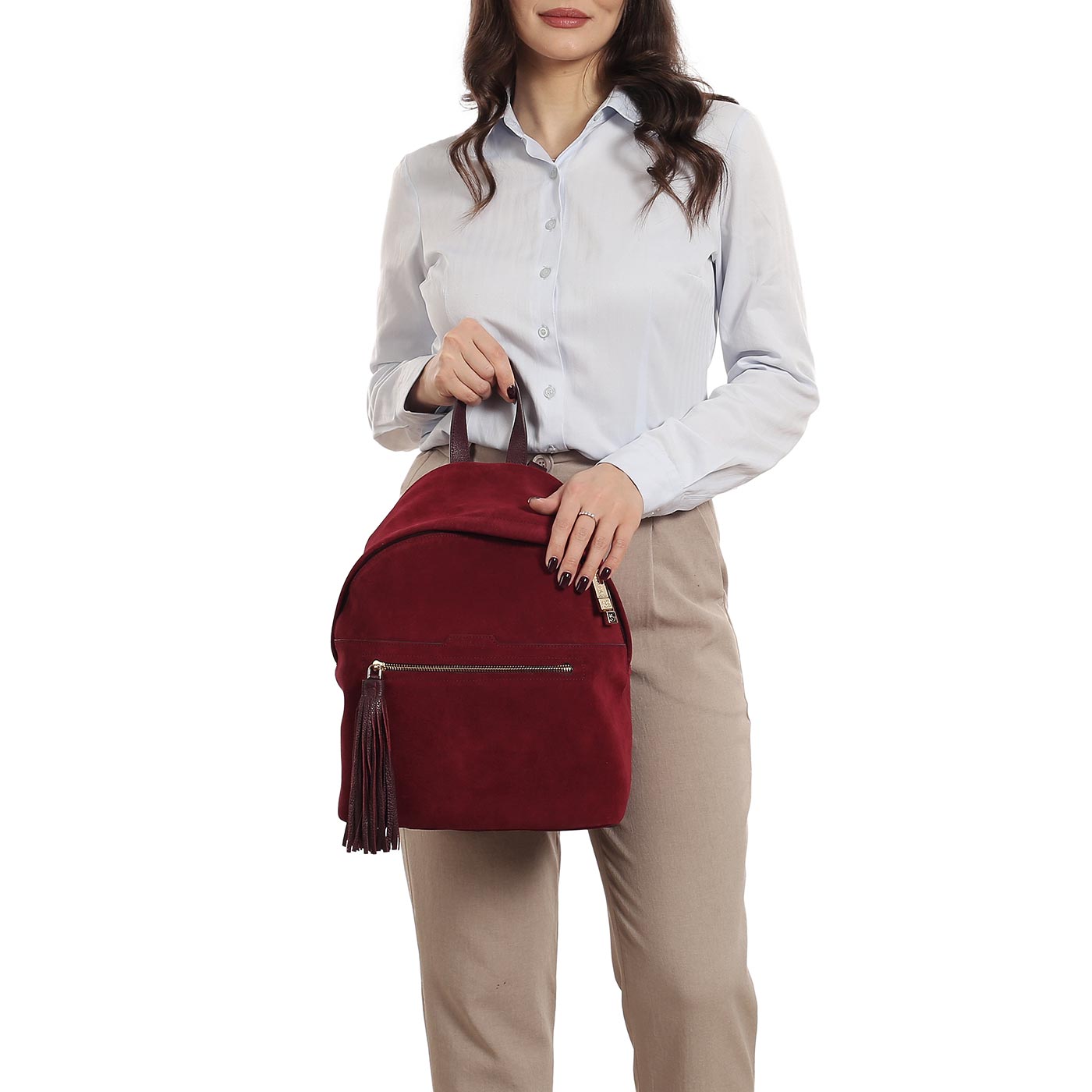 Замшевый рюкзак Aurelli Suede