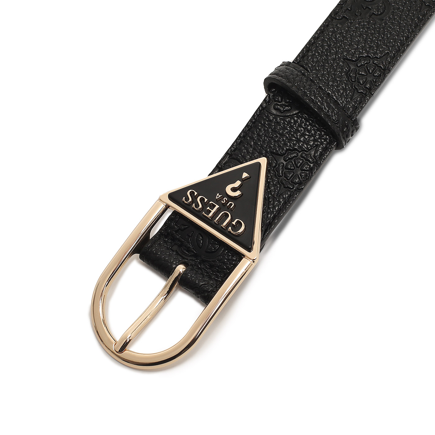 Ремень с крупным тиснением Guess Cresidia