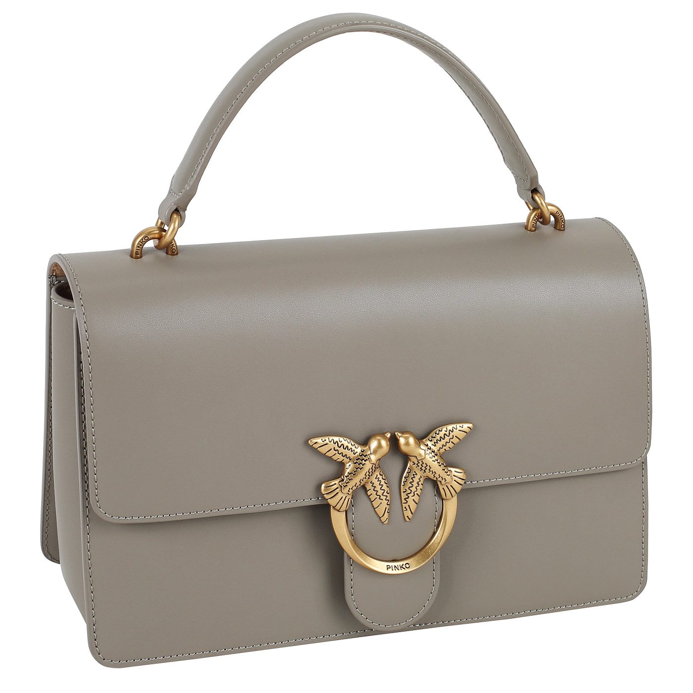 Кожаная сумка Pinko Love One
