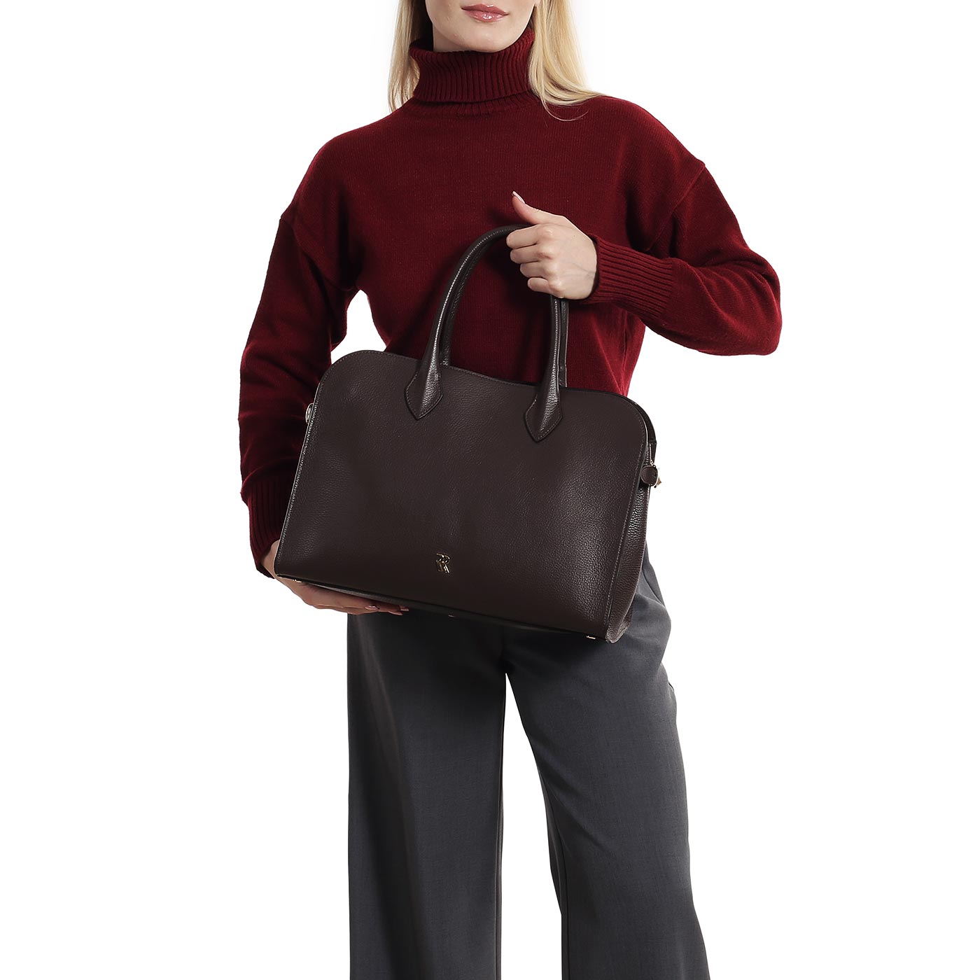 Кожаная сумка Bruno Rossi Dollaro