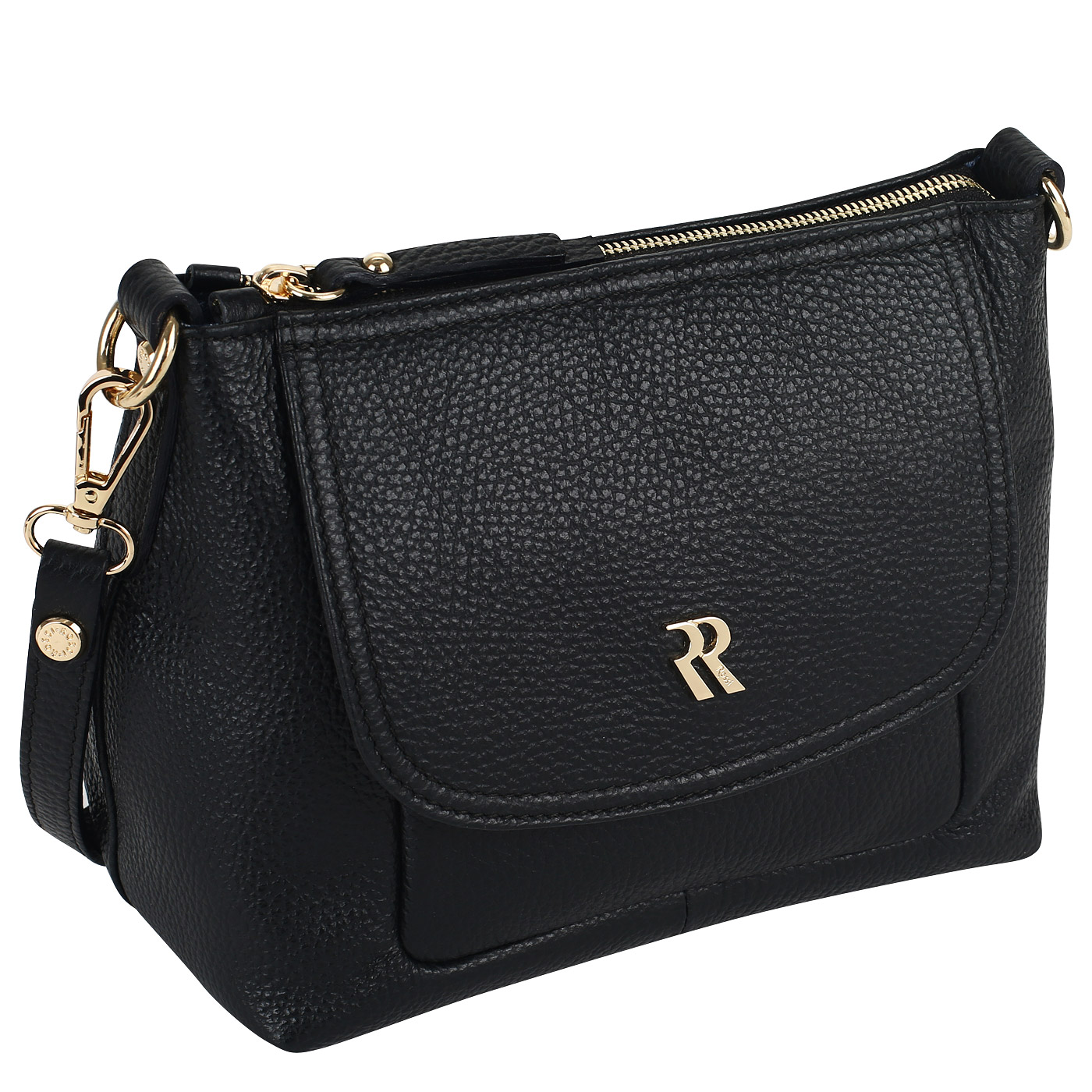 Кожаная сумка через плечо Bruno Rossi Dollaro