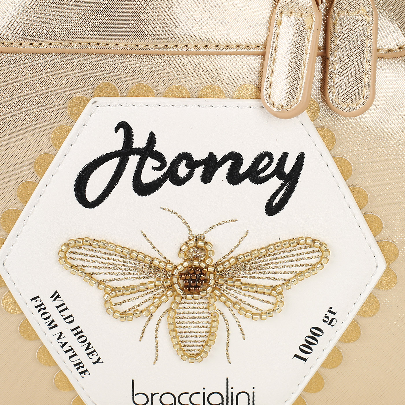 Сумка в форме баночки мёда Braccialini Shape