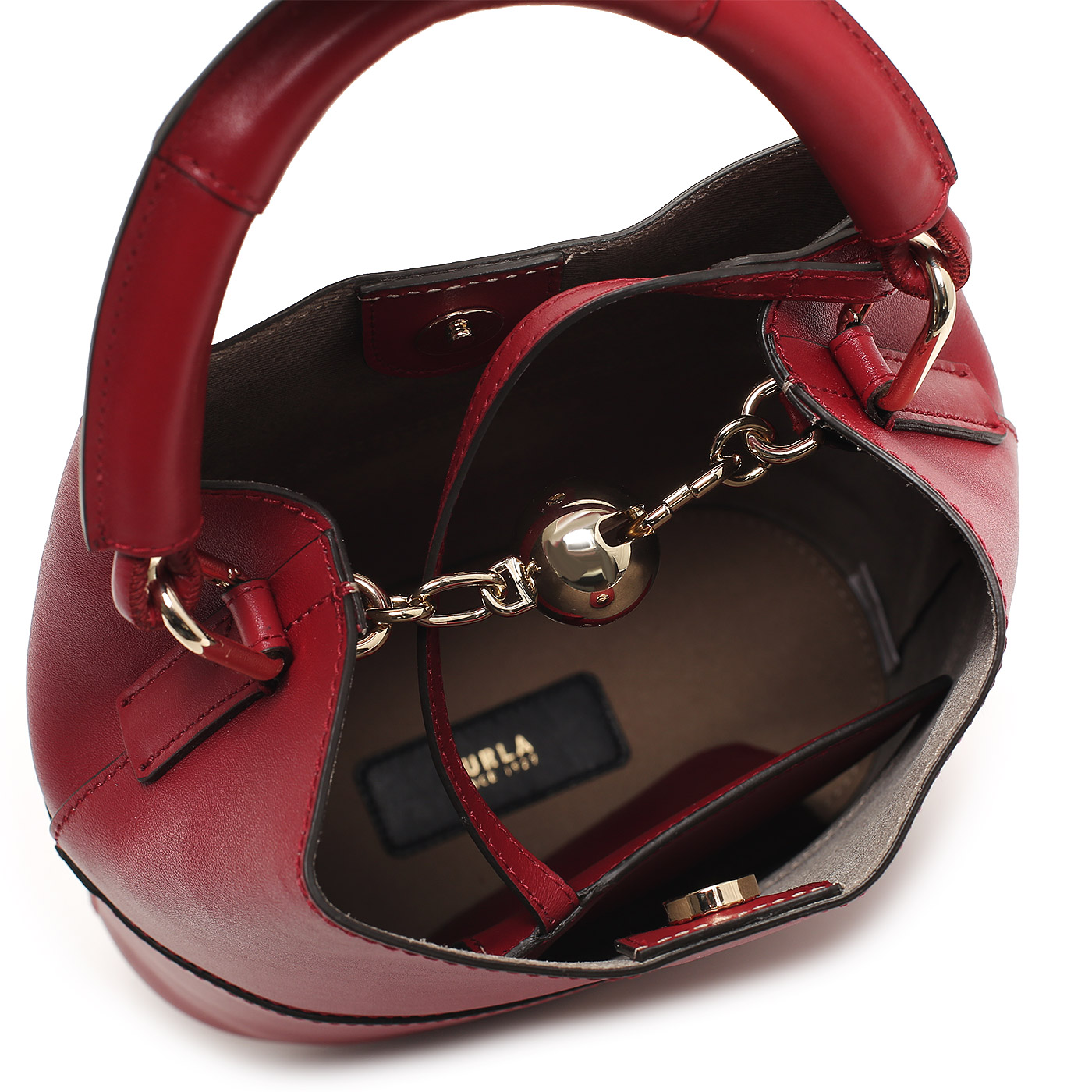 Кожаная сумка Furla Sfera