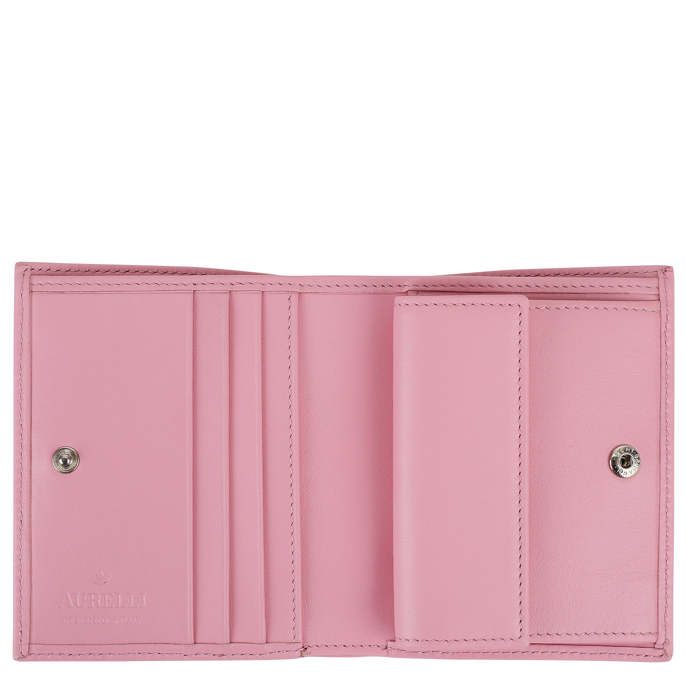 Кошелек складной на кнопке Aurelli Ocean