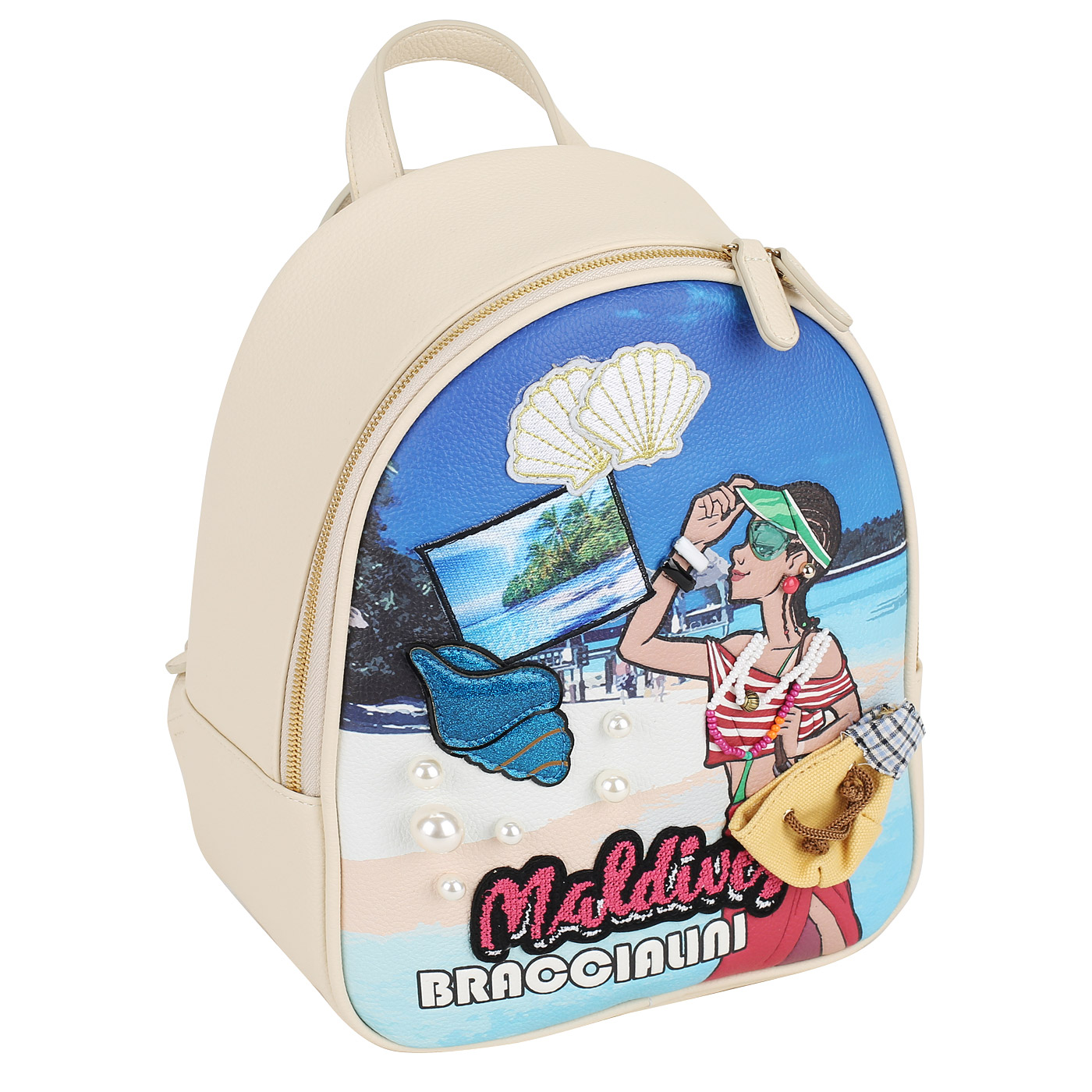 Городской рюкзак Braccialini Cartoline