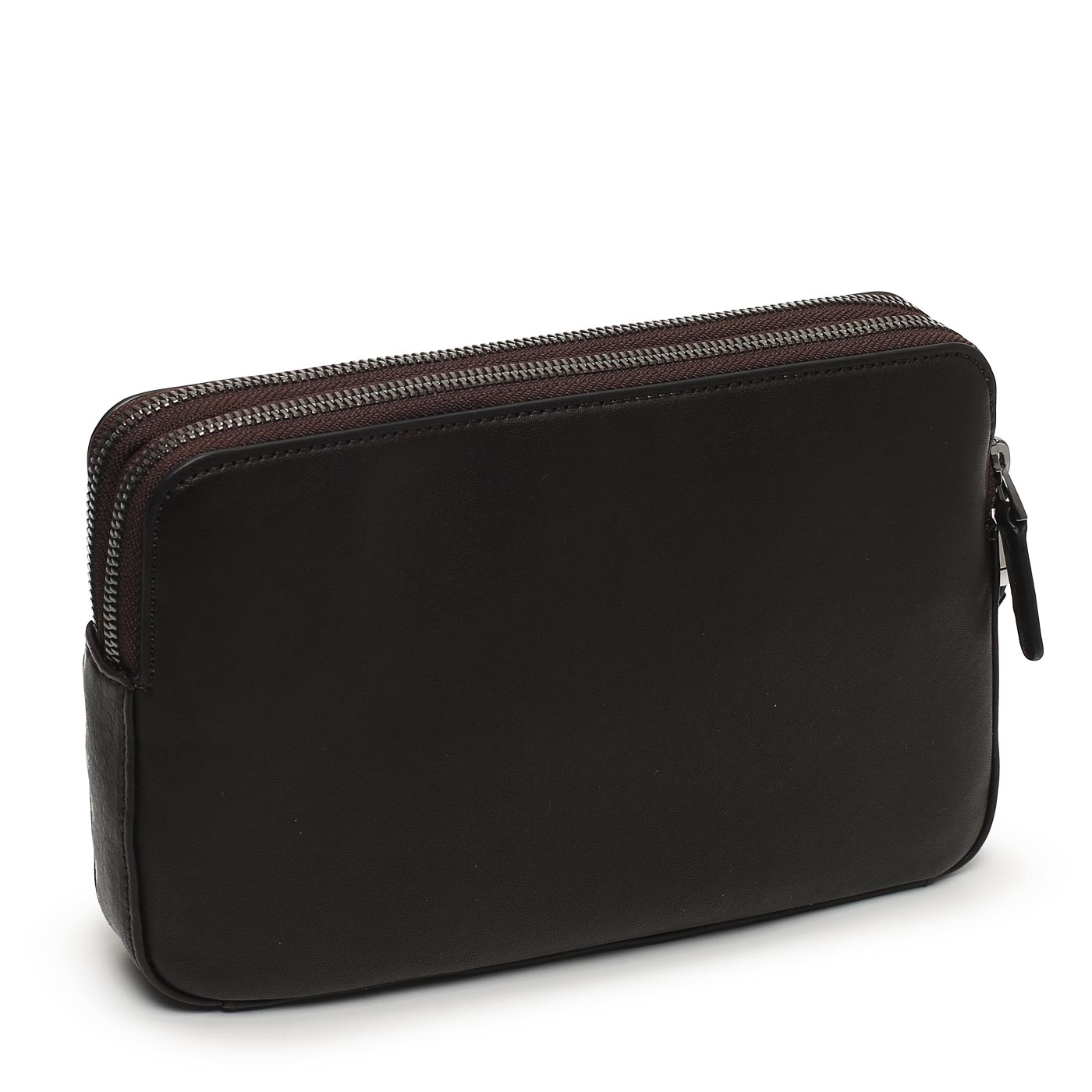 Кожаная визитка Piquadro Black square