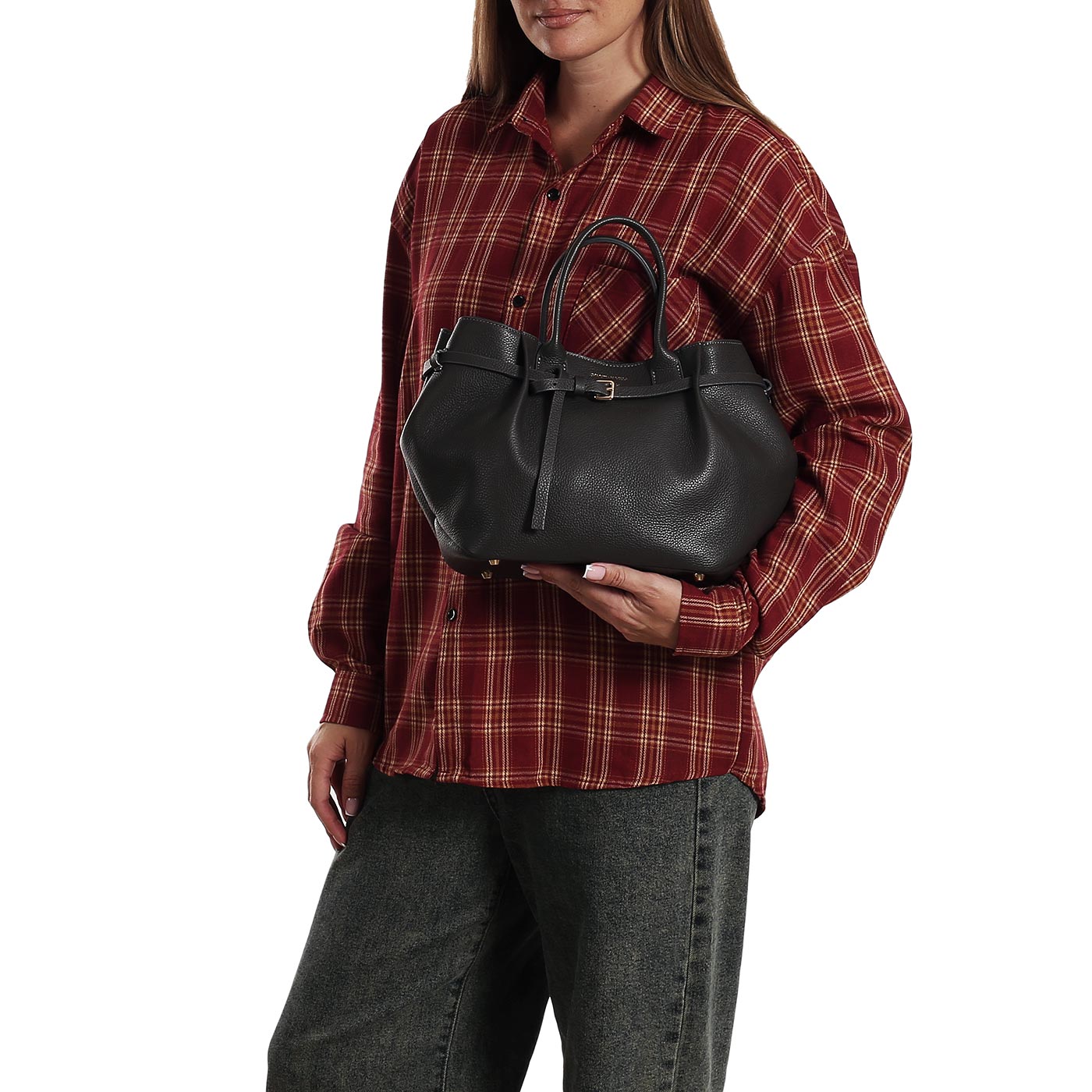 Кожаная сумка Christian Villa Peggy