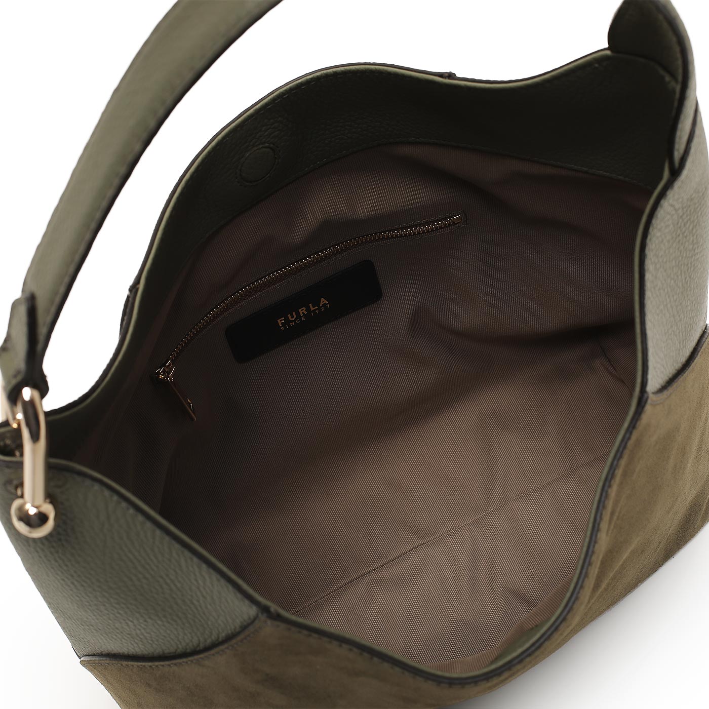 Кожаная сумка Furla Lara