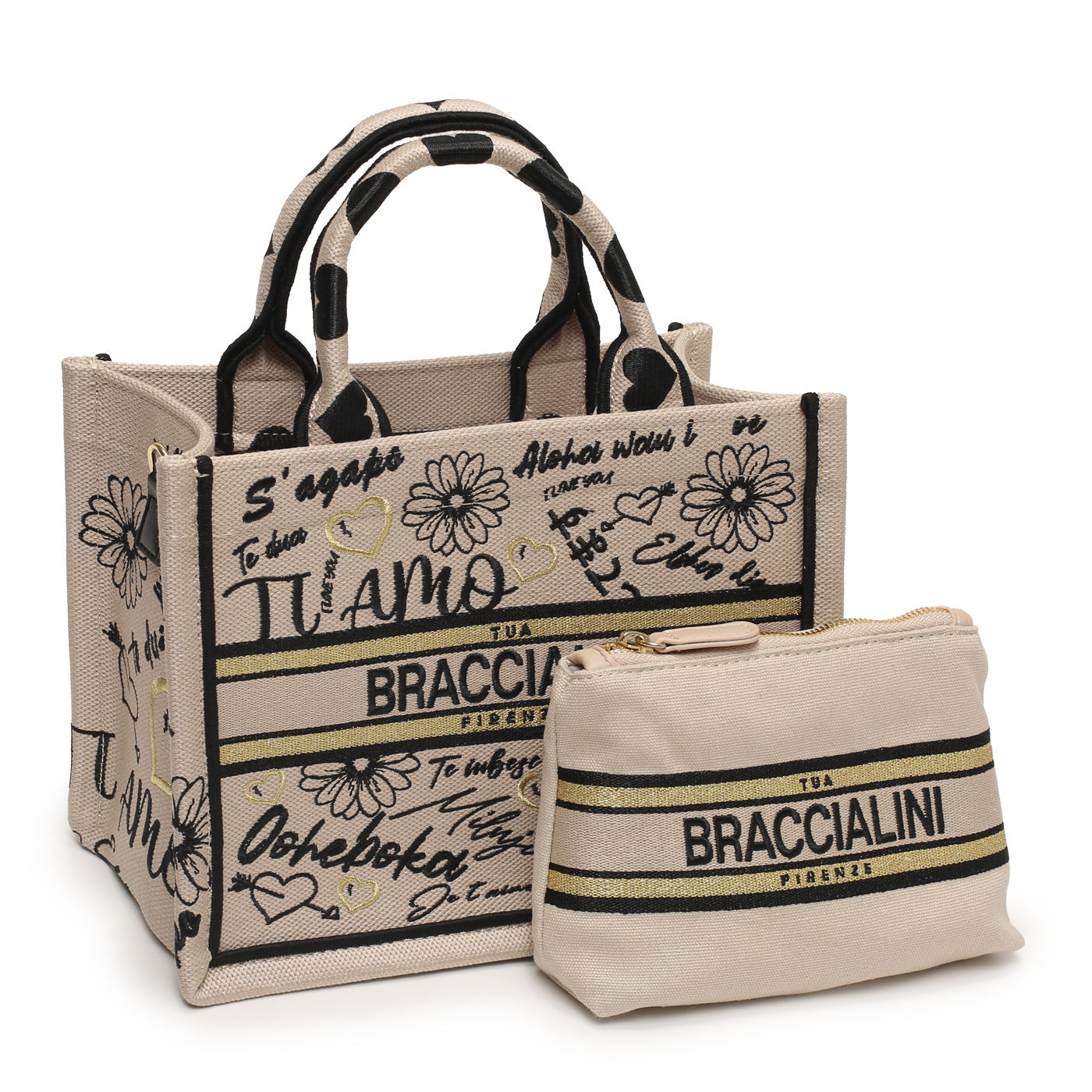 Текстильная сумка Braccialini Queen